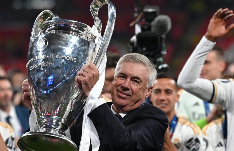 CBF anuncia a contratação de Carlo Ancelotti até o final da Copa do Mundo de 2026